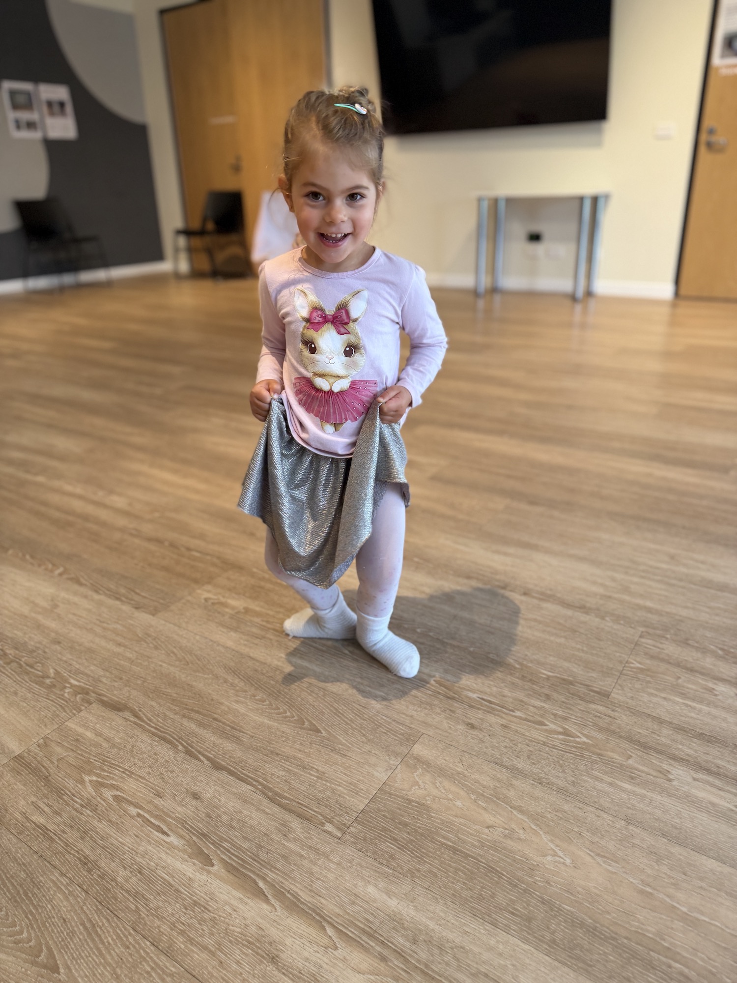 Ballerina in first position why we use repetition