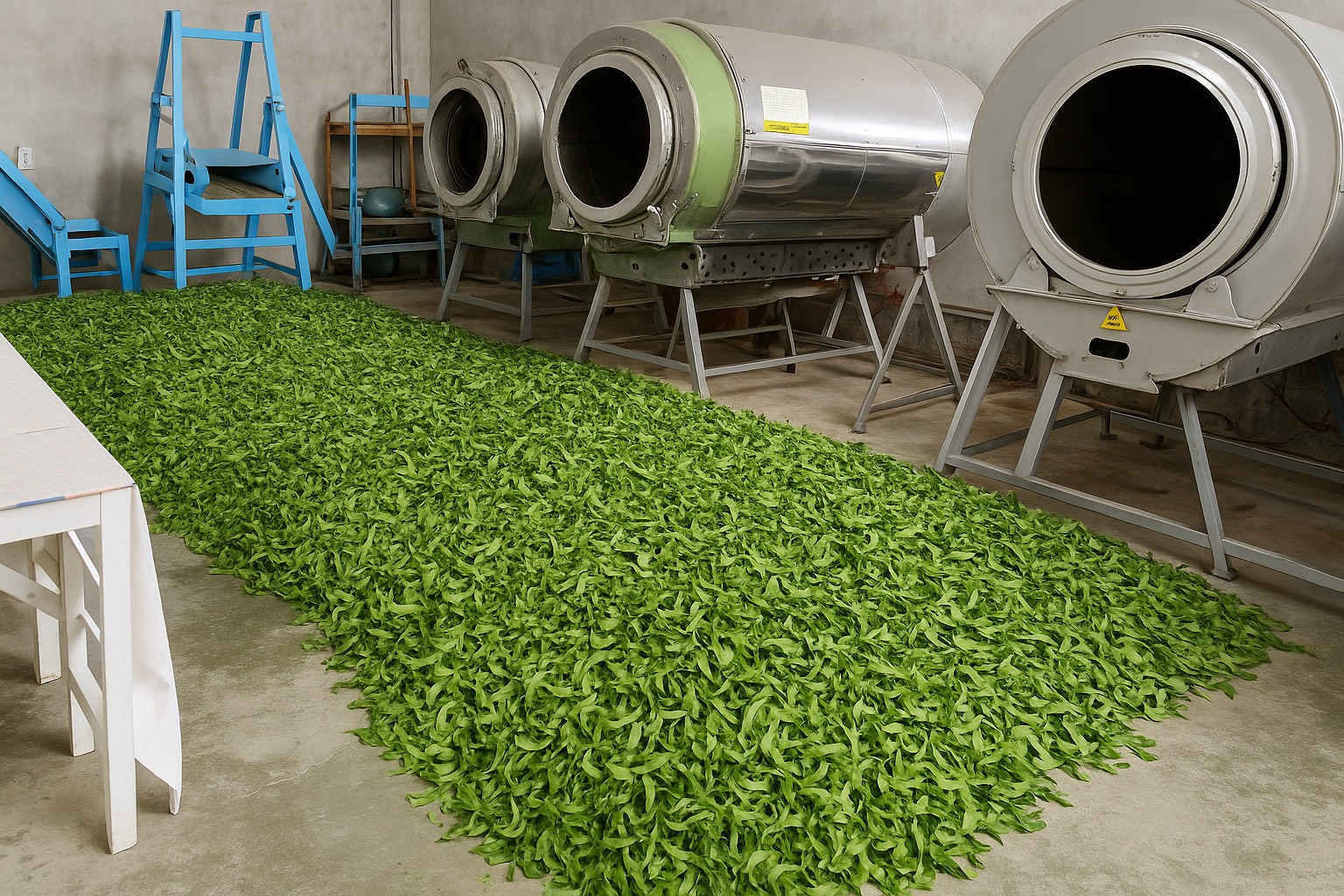 龍潭茶做茶處示意圖