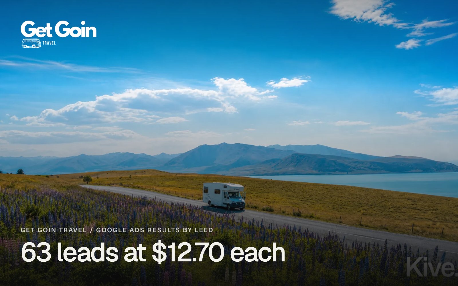 Get Goin Travel Google Ads results by Leed Agency