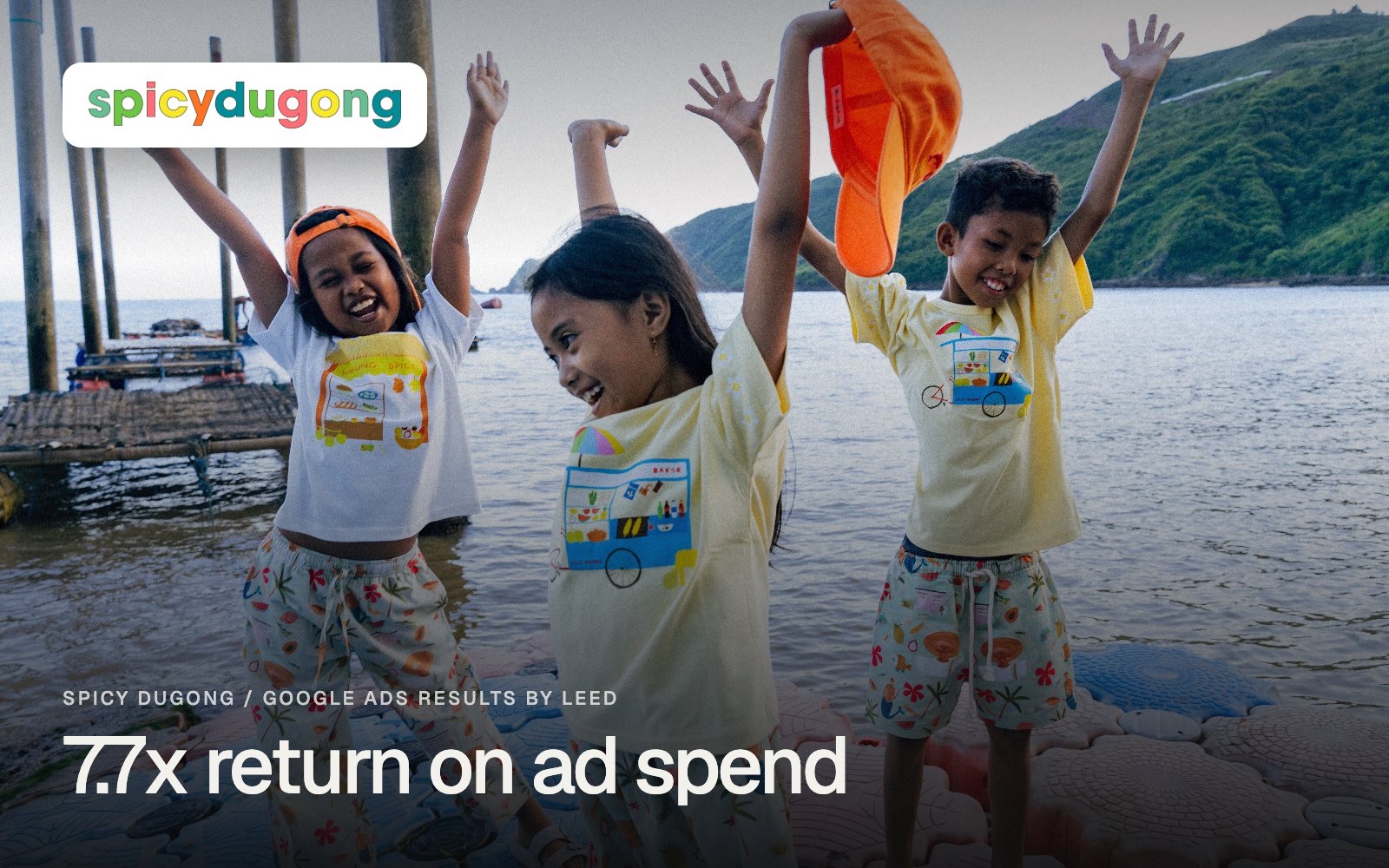Spicy Dugong Google Ads results by Leed Agency