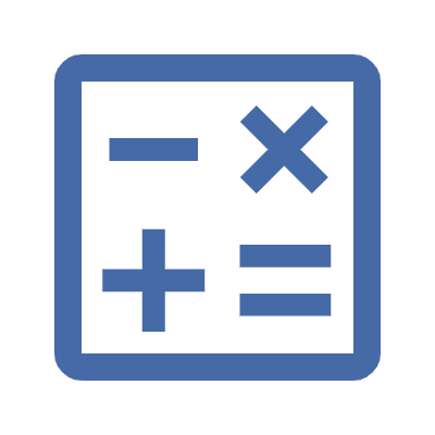 Icone calculatrice