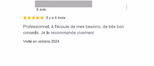 Avis client 5