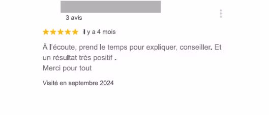 Avis client 3