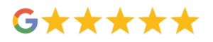Google Logo With Five Stars