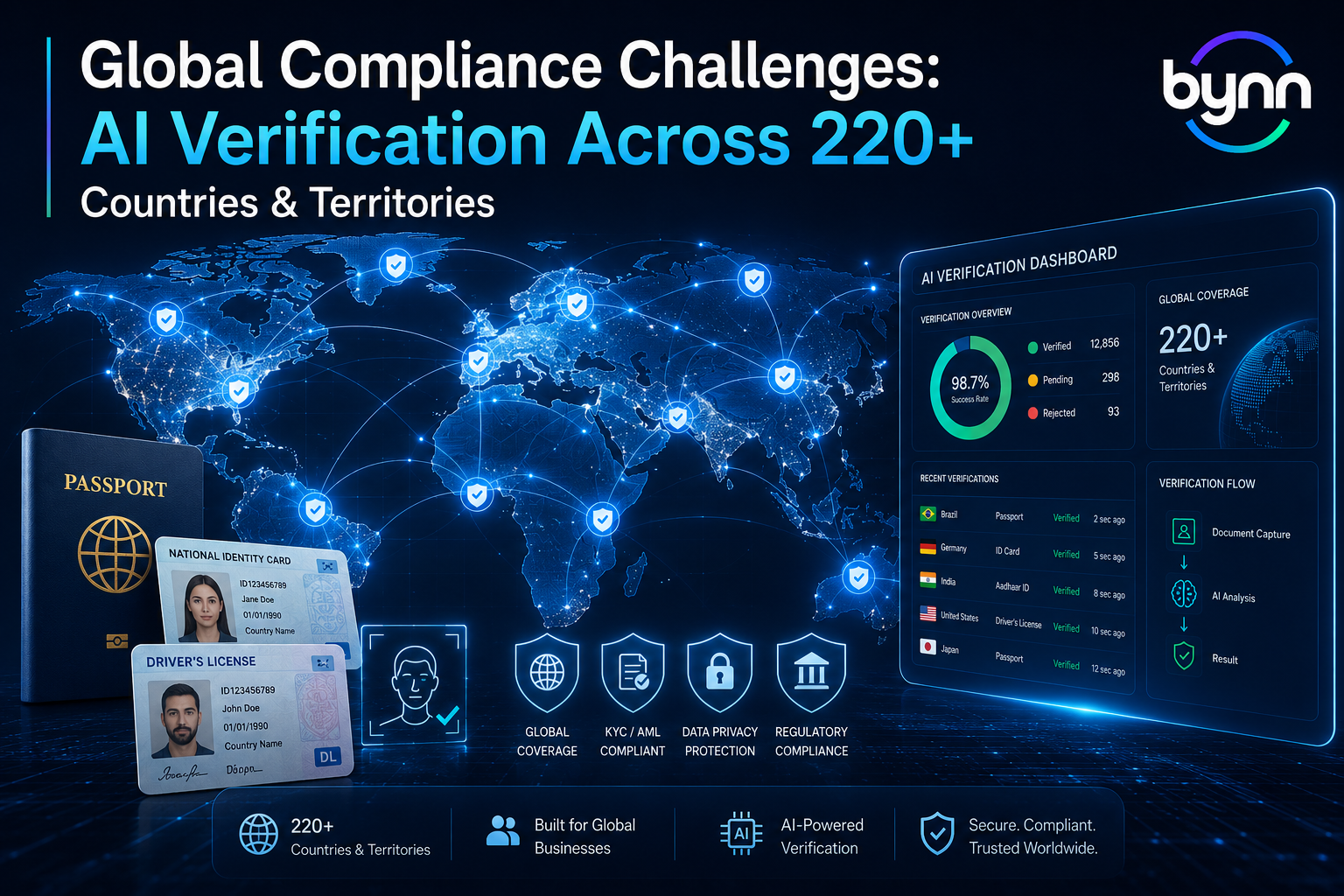 Global Compliance Challenges & AI Verification in 220+ Countries