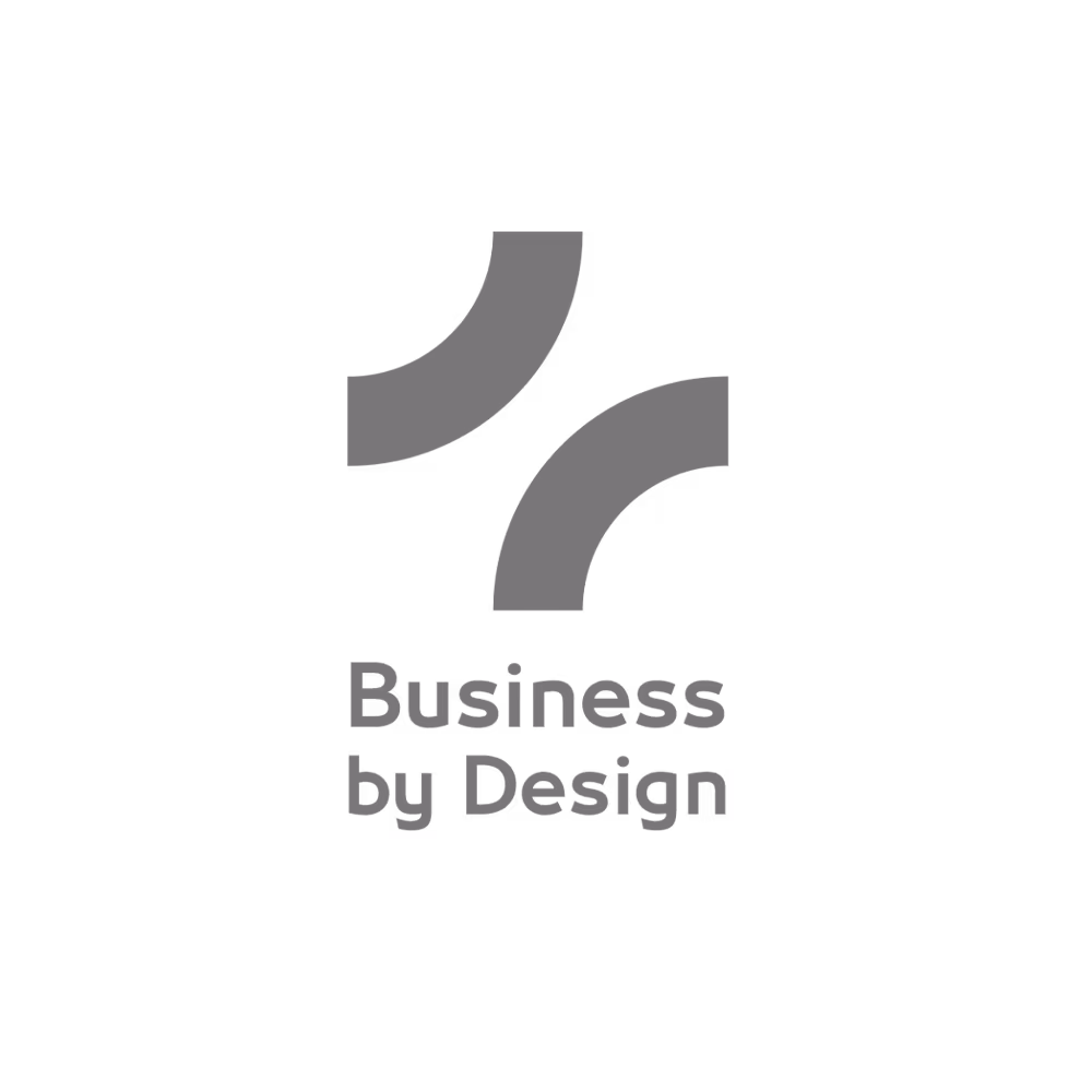 a black and grey logo