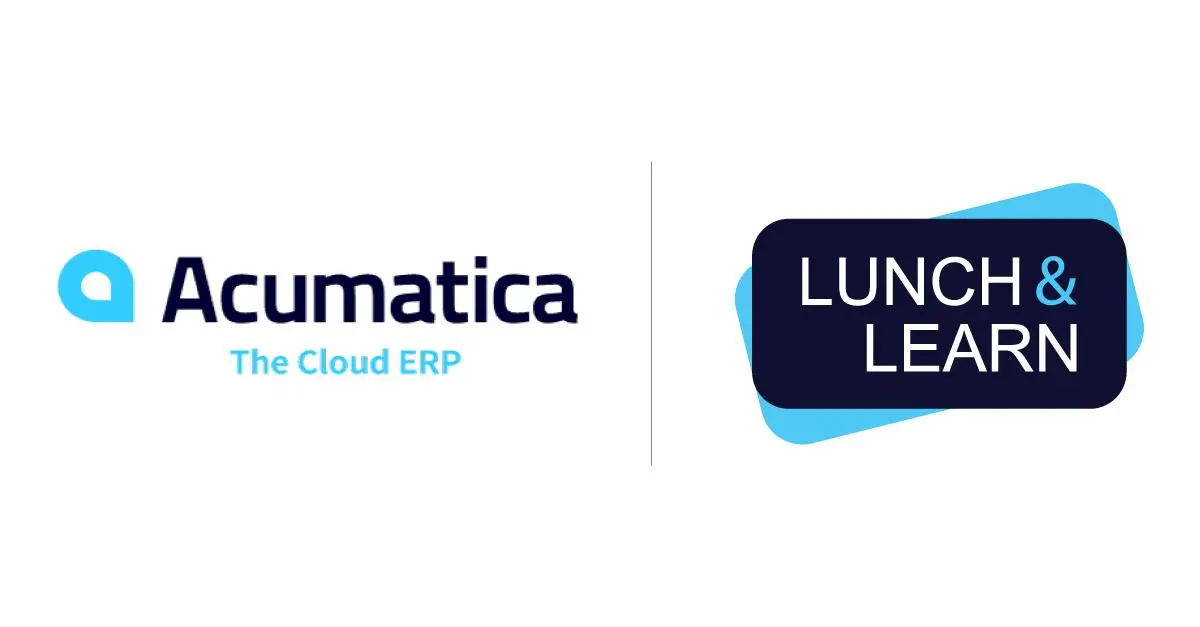 acumatica erp lunch and learn