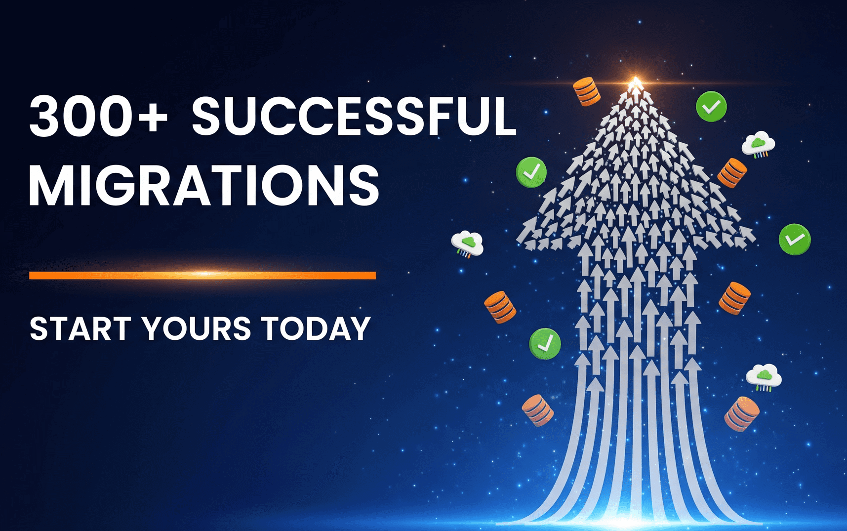 300+ Succesful ERP Migrations
