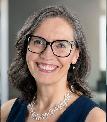 Portrait of Cherie Powell, Director of Marketing at Kissinger Associates