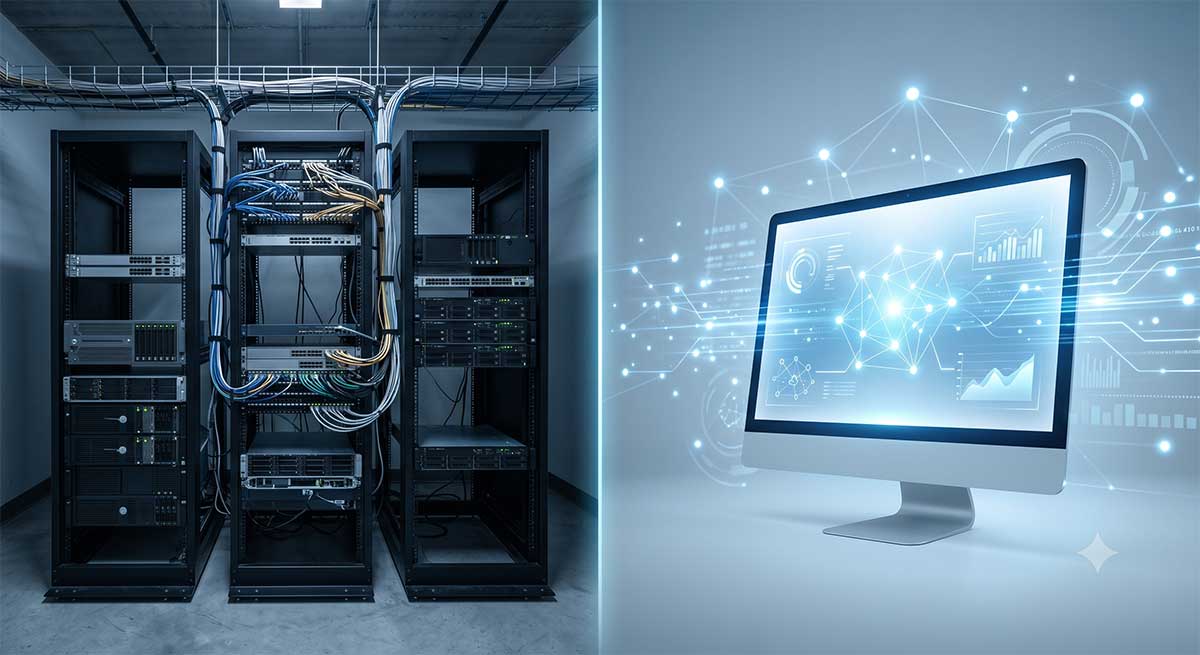 Cloud ERP vs on-premises architecture comparison for manufacturers