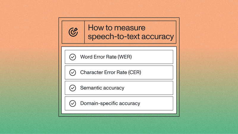 How accurate is speech-to-text in 2026?