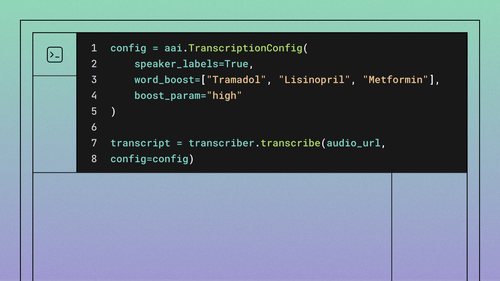 How to build an AI medical scribe with AssemblyAI