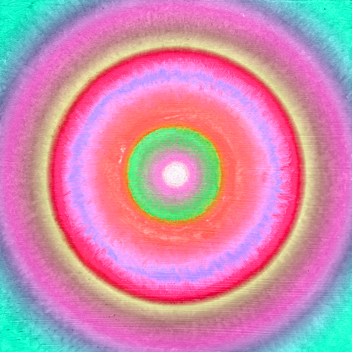Abstract green cone illustration