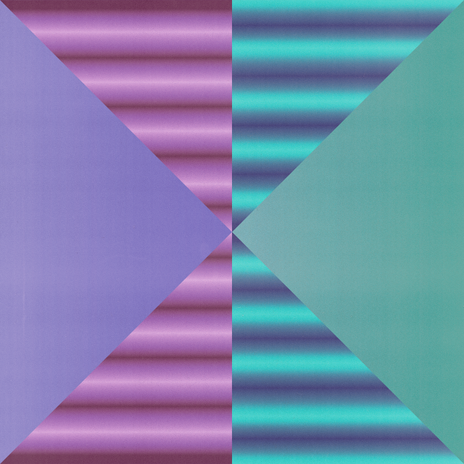 Abstract blue levels illustration