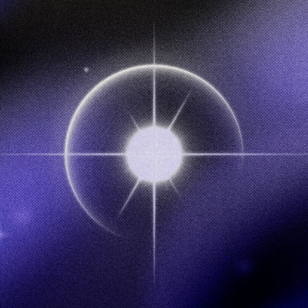 Abstract blue sphere illustration