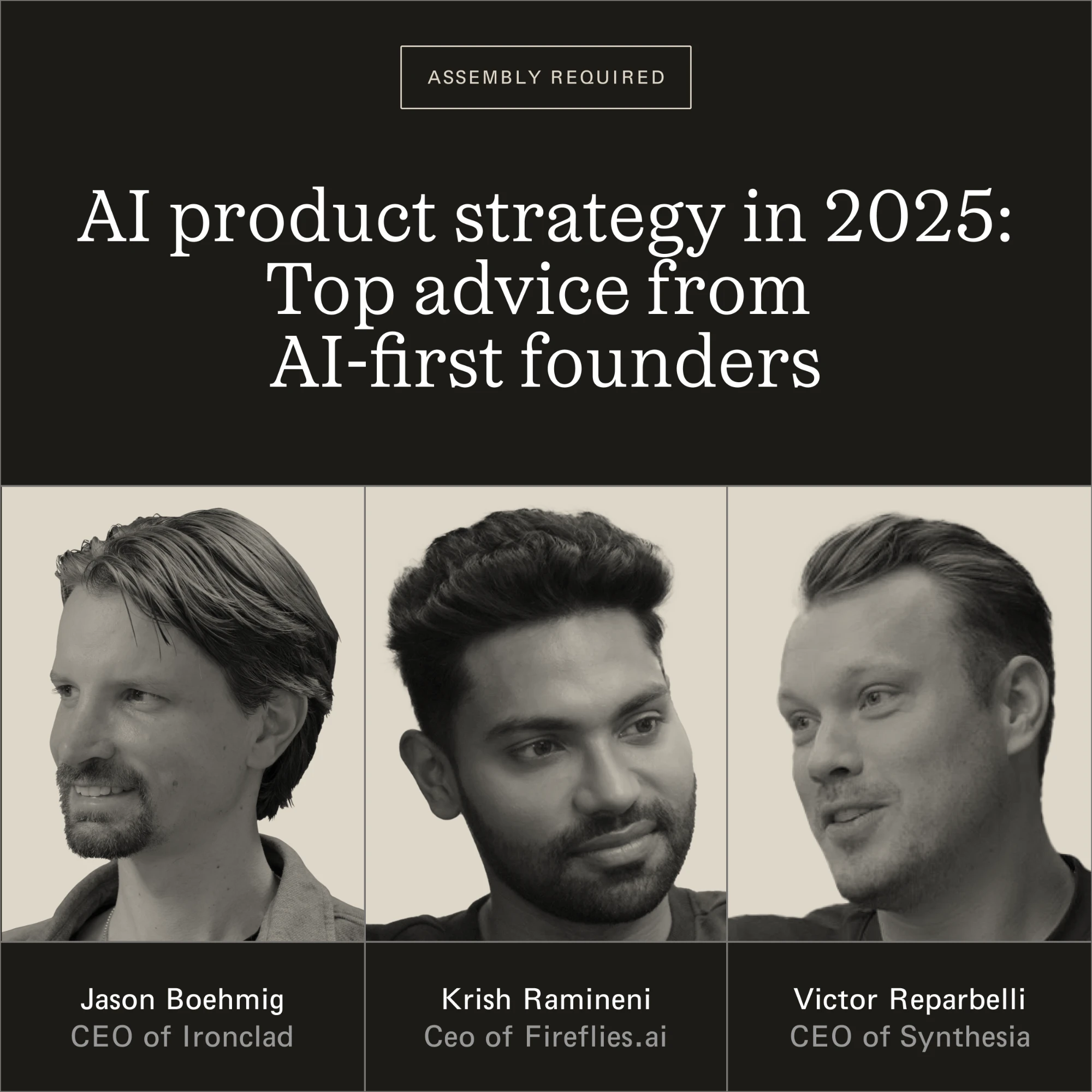 AI product strategy in 2025: Top advice from AI-first founders