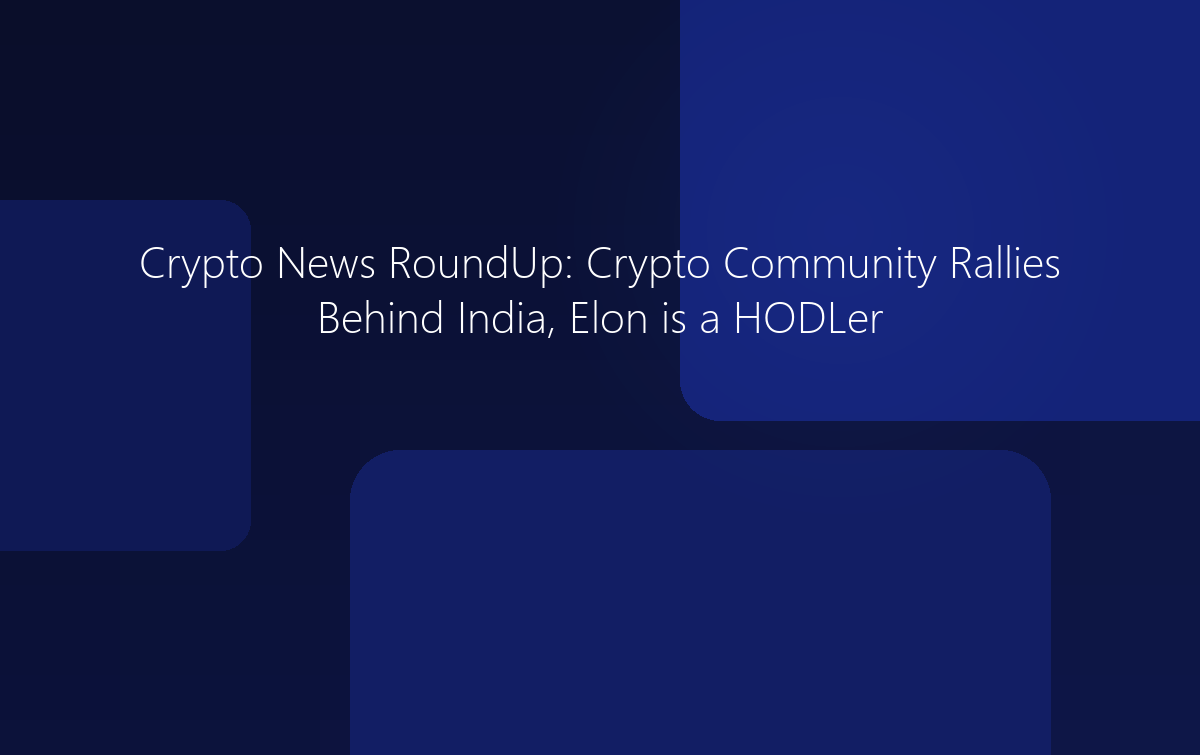 Crypto News: Crypto Community Rallies Behind India