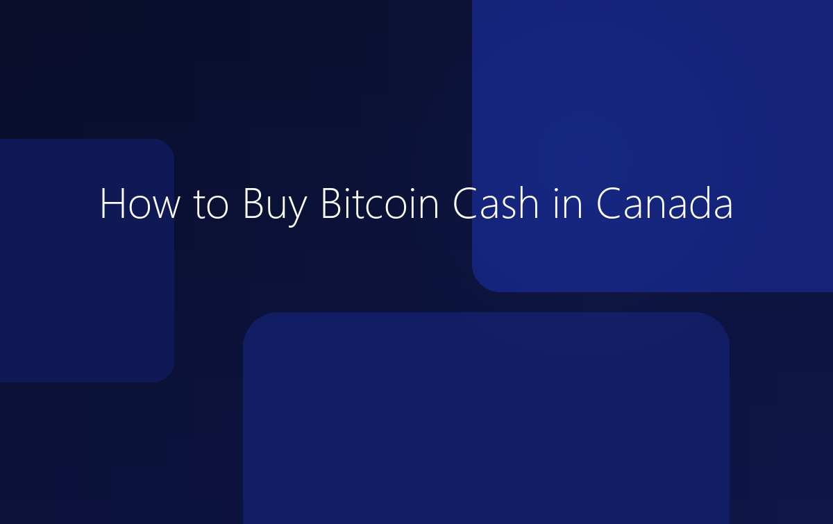 How to Buy Bitcoin Cash in Canada
