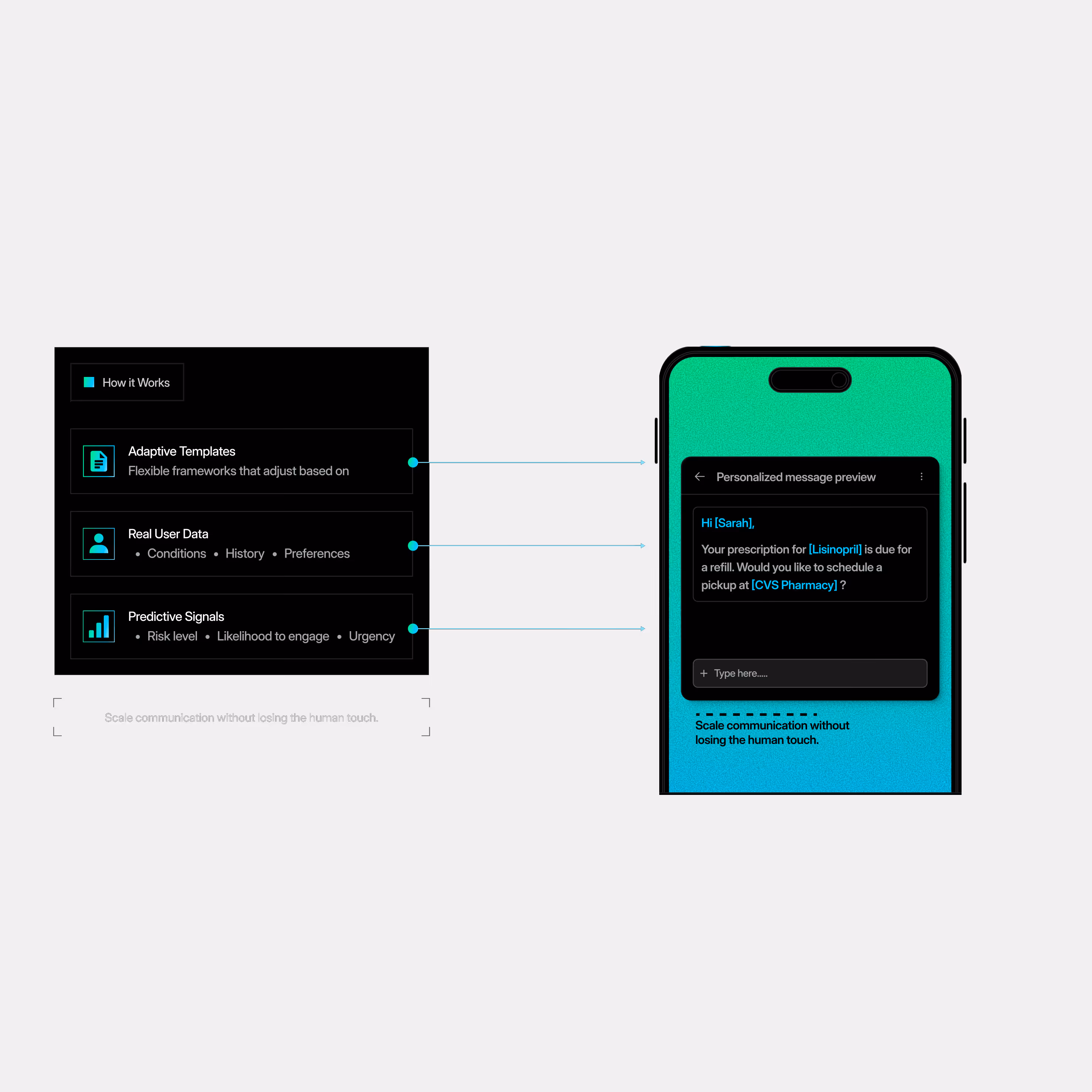 Woman with headphones on virtual meeting. Virtual care, Health management, MedCompass, patient engagement