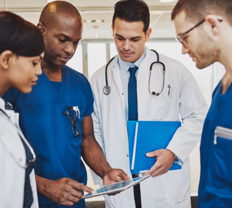Patient engaging with online nutrition tools. Nutrition platform, digital solution