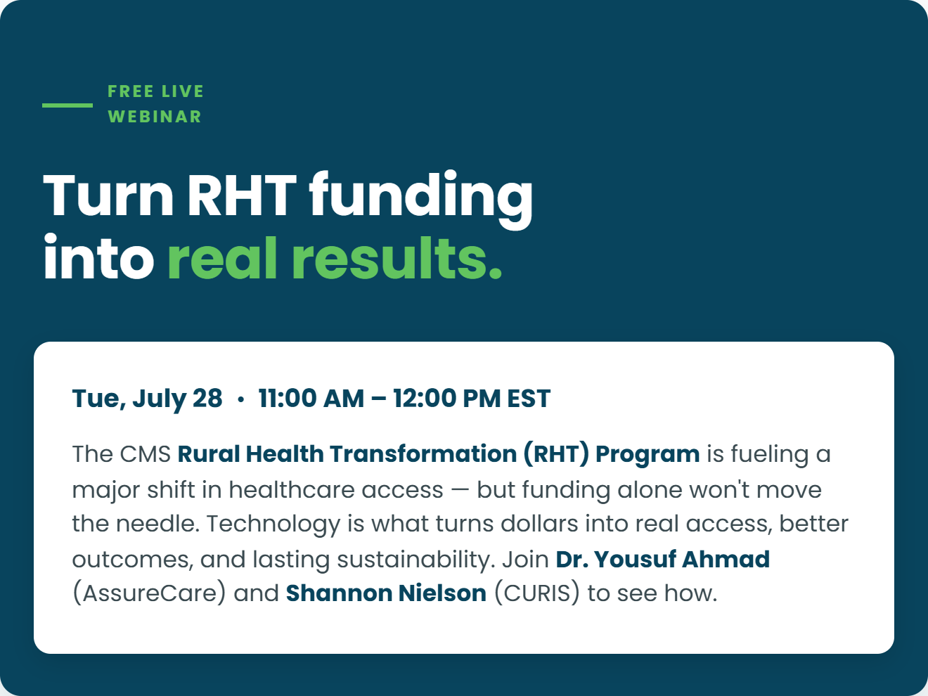 RHT Webinar