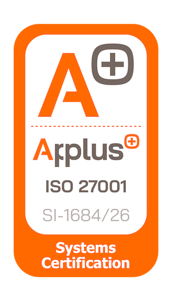 Eholo Piscología SL dispone de un sistema de gestión de la seguridad de la información certificado de acuerdo a la norma ISO/IEC 27001 por Applus+.