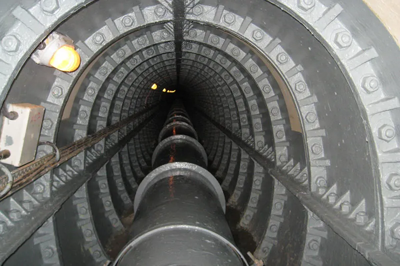 PipeWrap Restoration System using UPS 405 EPC EPOXY PROTECTIVE COATING to protect all areas