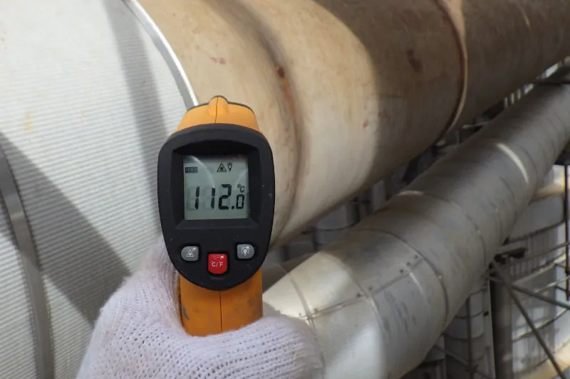 Pipeline reading 112 thermic coating UPS 555 TC