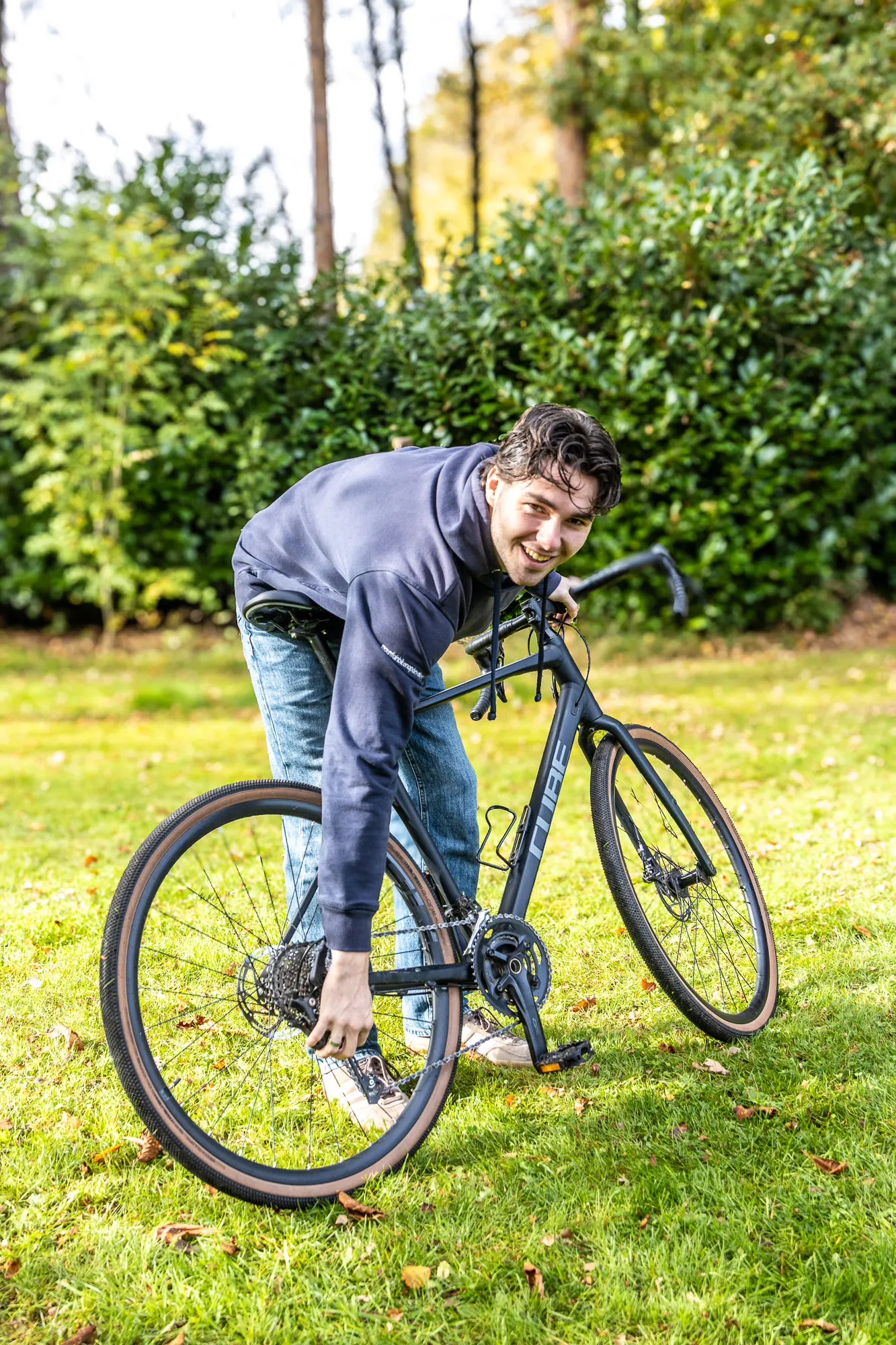 Foto van een van onze routes op de Veluwe