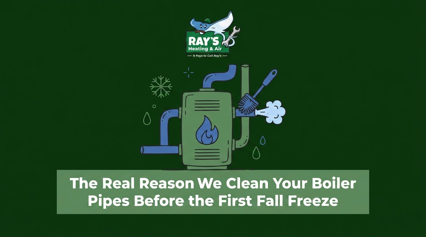 The Real Reason We Clean Your Boiler Pipes Before the First Fall Freeze