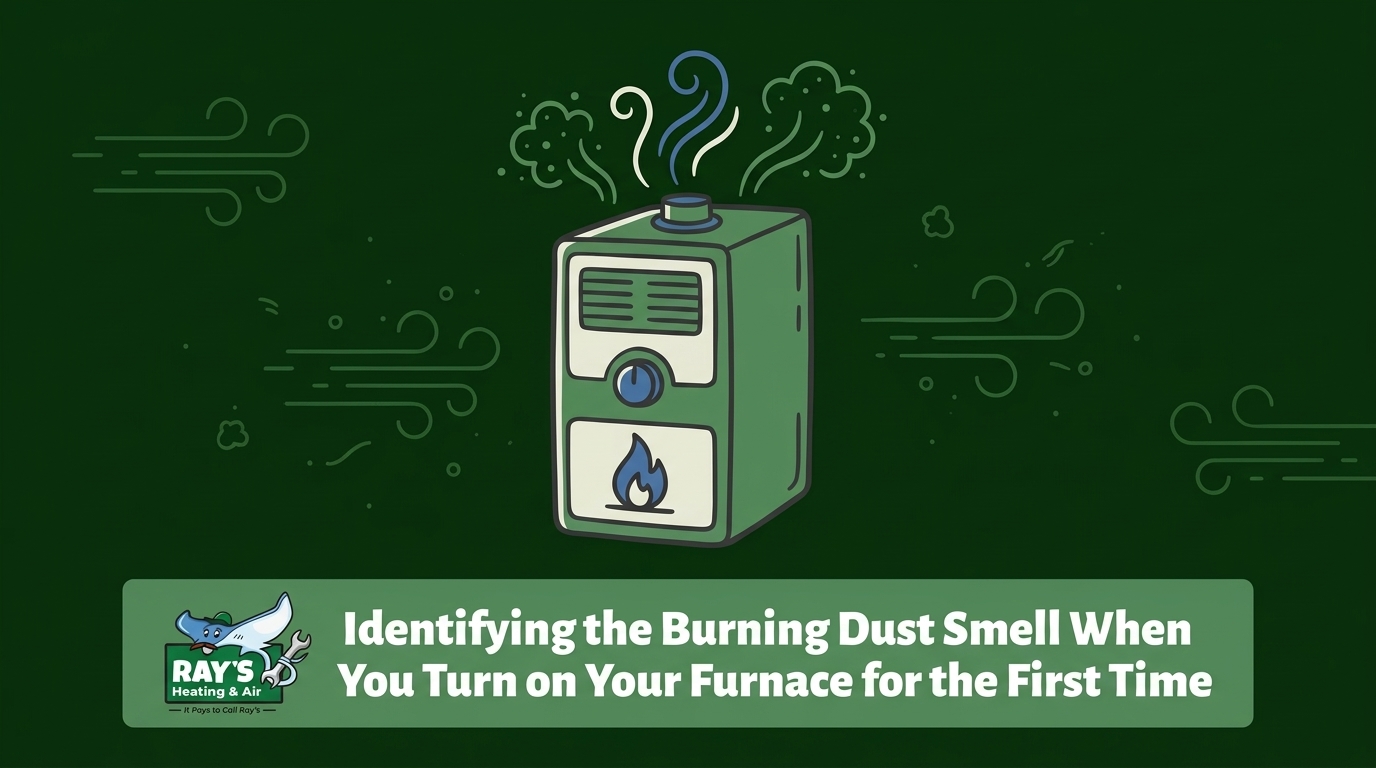 Identifying the Burning Dust Smell When You Turn on Your Furnace for the First Time