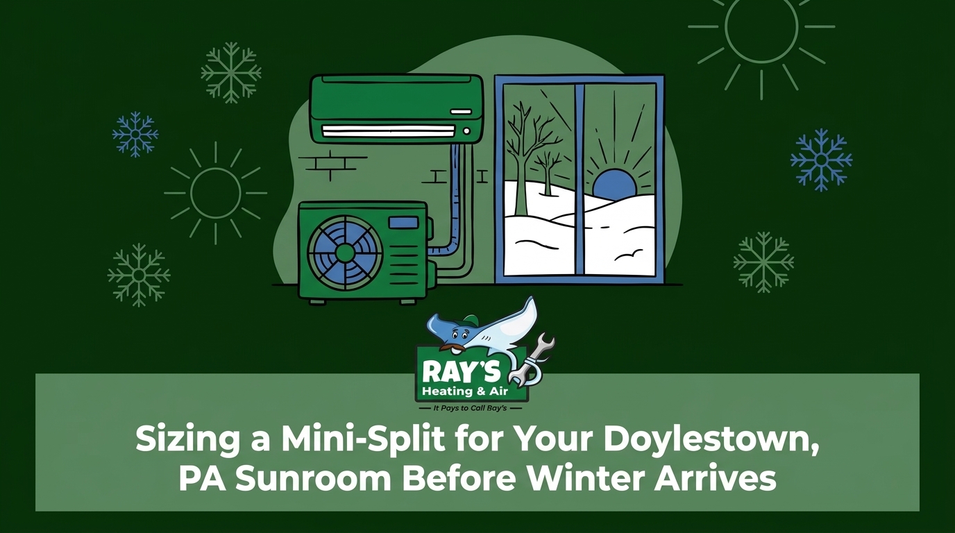 Sizing a Mini-Split for Your Doylestown Sunroom Before Winter Arrives