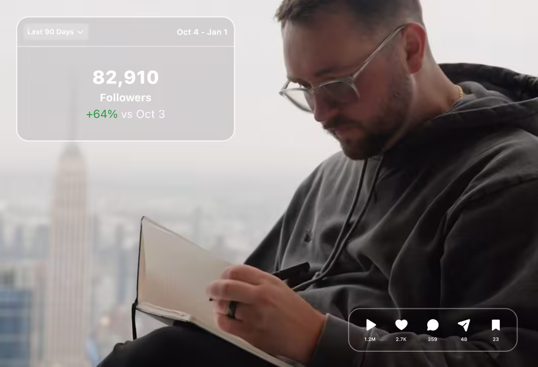 Photo of Gannon planning and strategizing