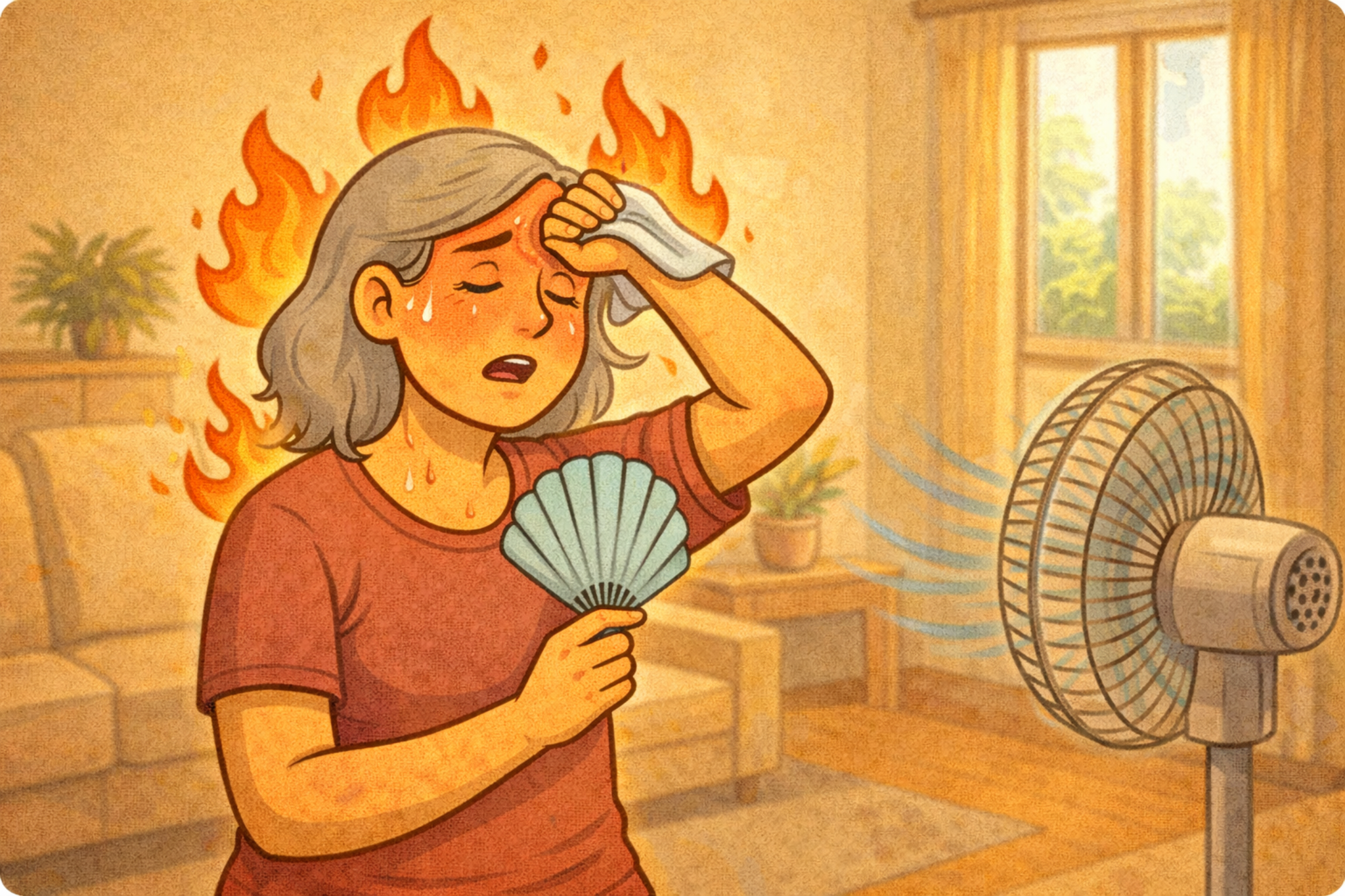 Menopausa e vampate di calore