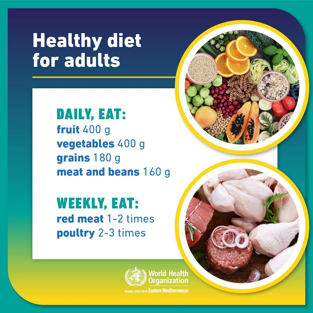 Dieta sana per gli adulti