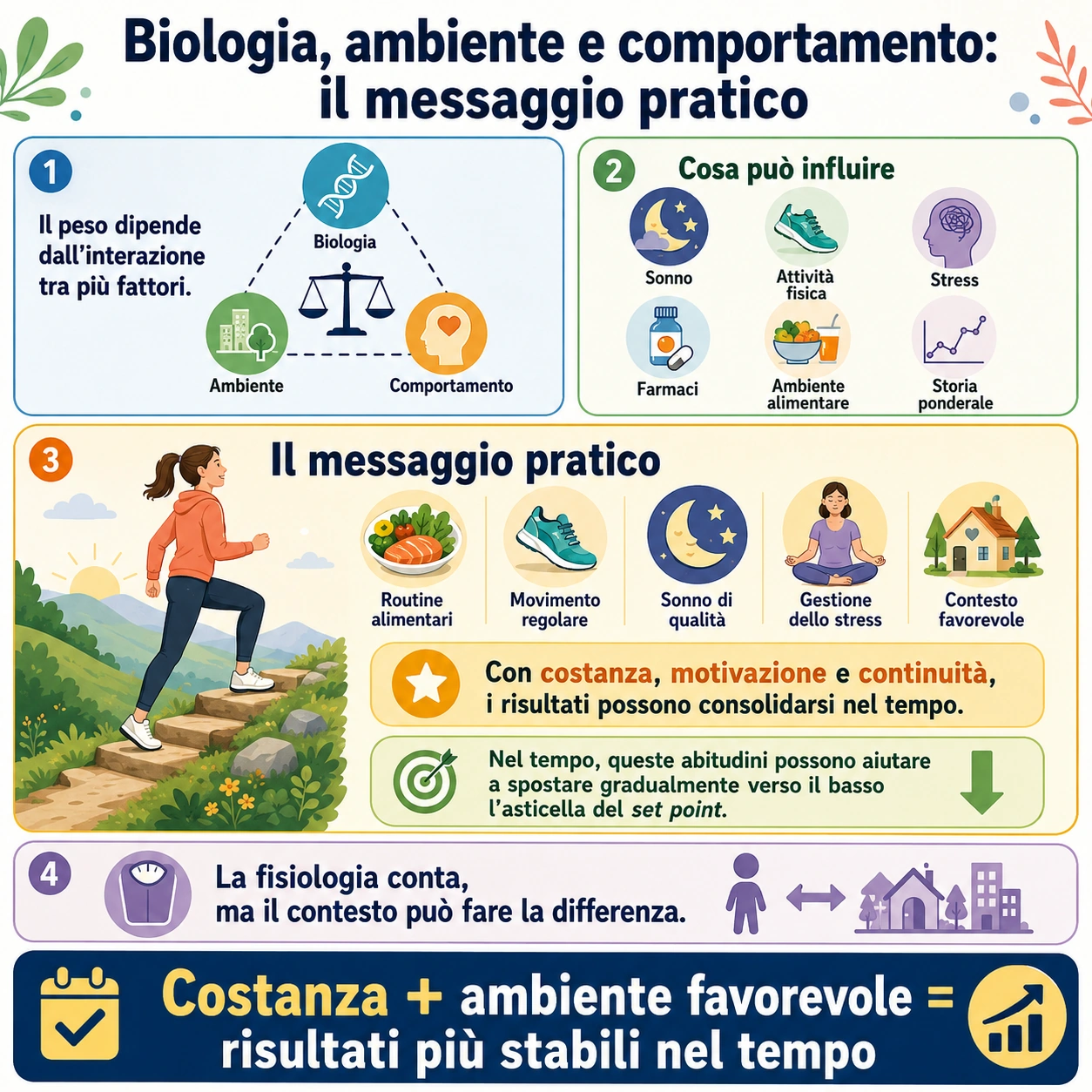 Set point, perdita di peso e stimoli ambientali
