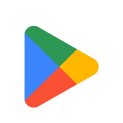 Playstore icon for Android downloads.