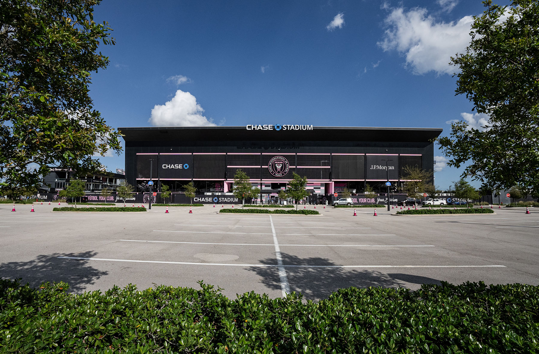 Image of the Parking Lots at Chase Stadium