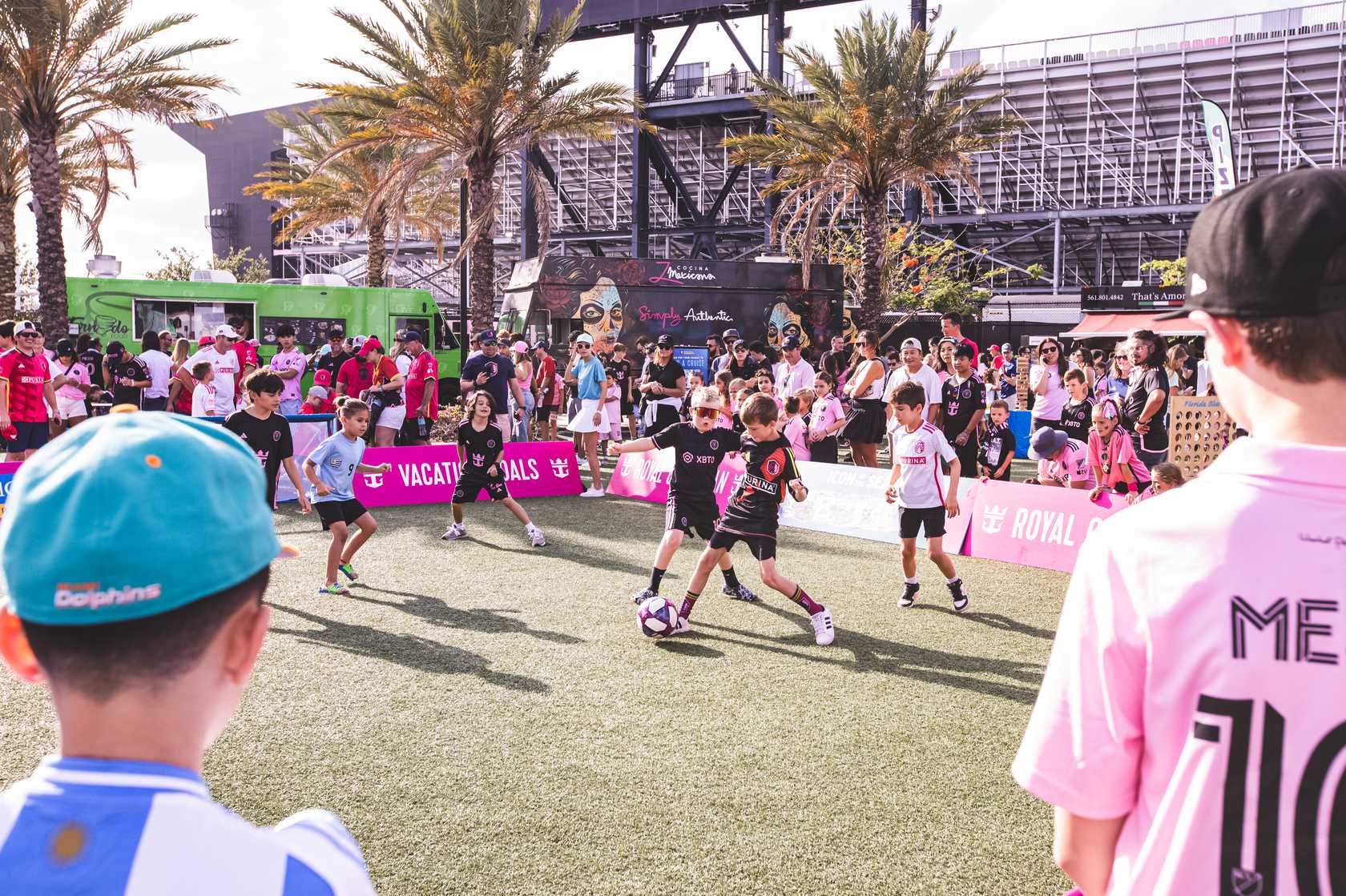 Image of the Fan Zone at Inter Miami CF Stadium