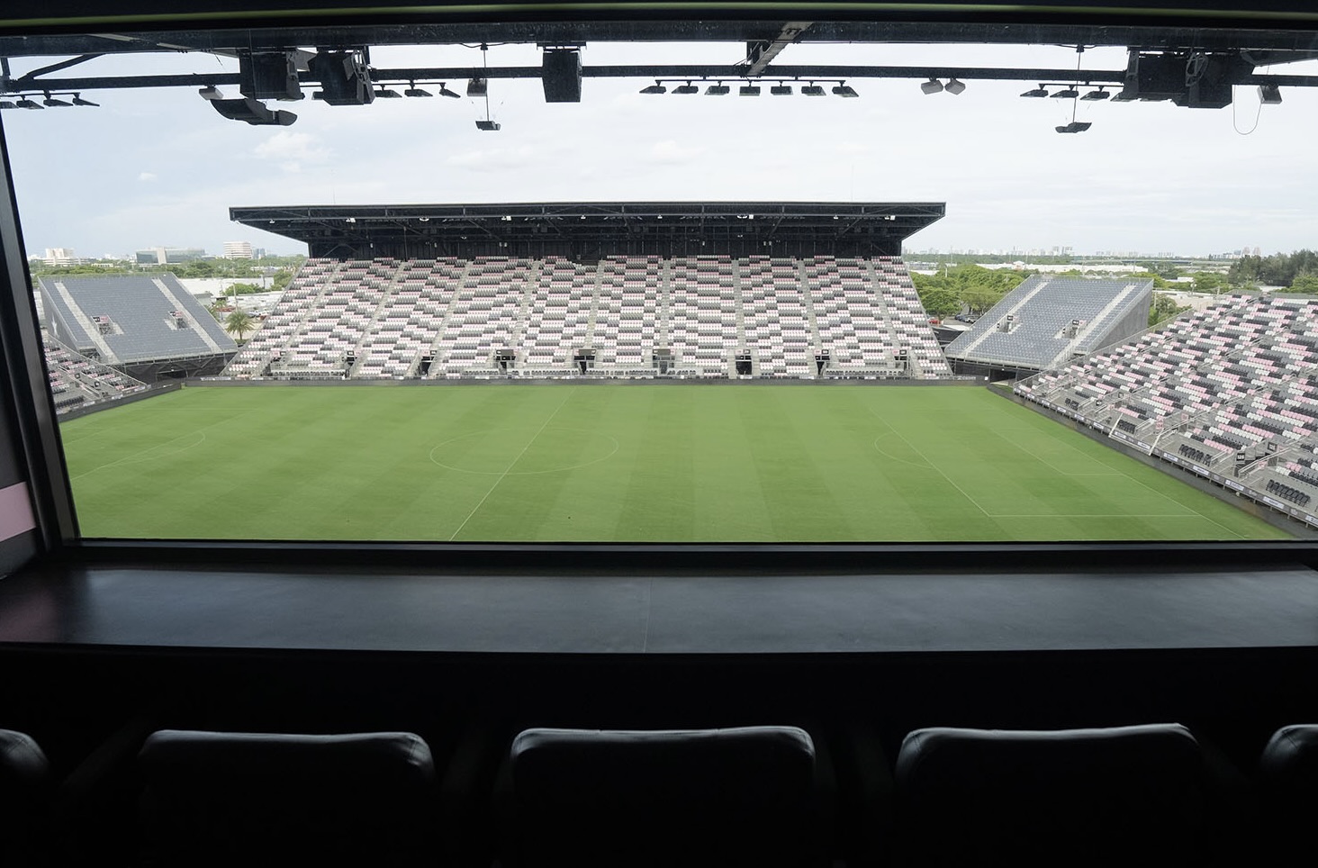 Image of the Sky Box at Chase Stadium