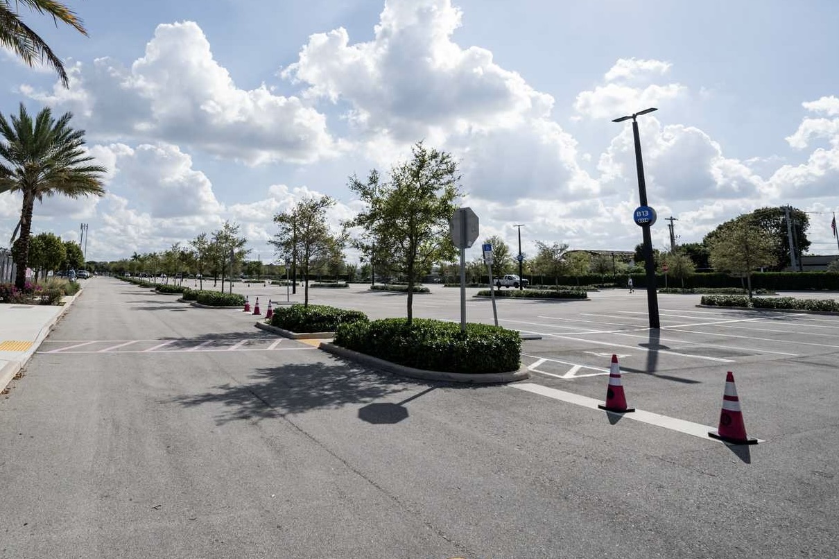 Image of the Parking Lots at Chase Stadium