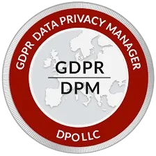 GDPR Data Privacy Manager badge – Axcelerate.ai ensures EU-compliant data handling in healthcare AI solutions