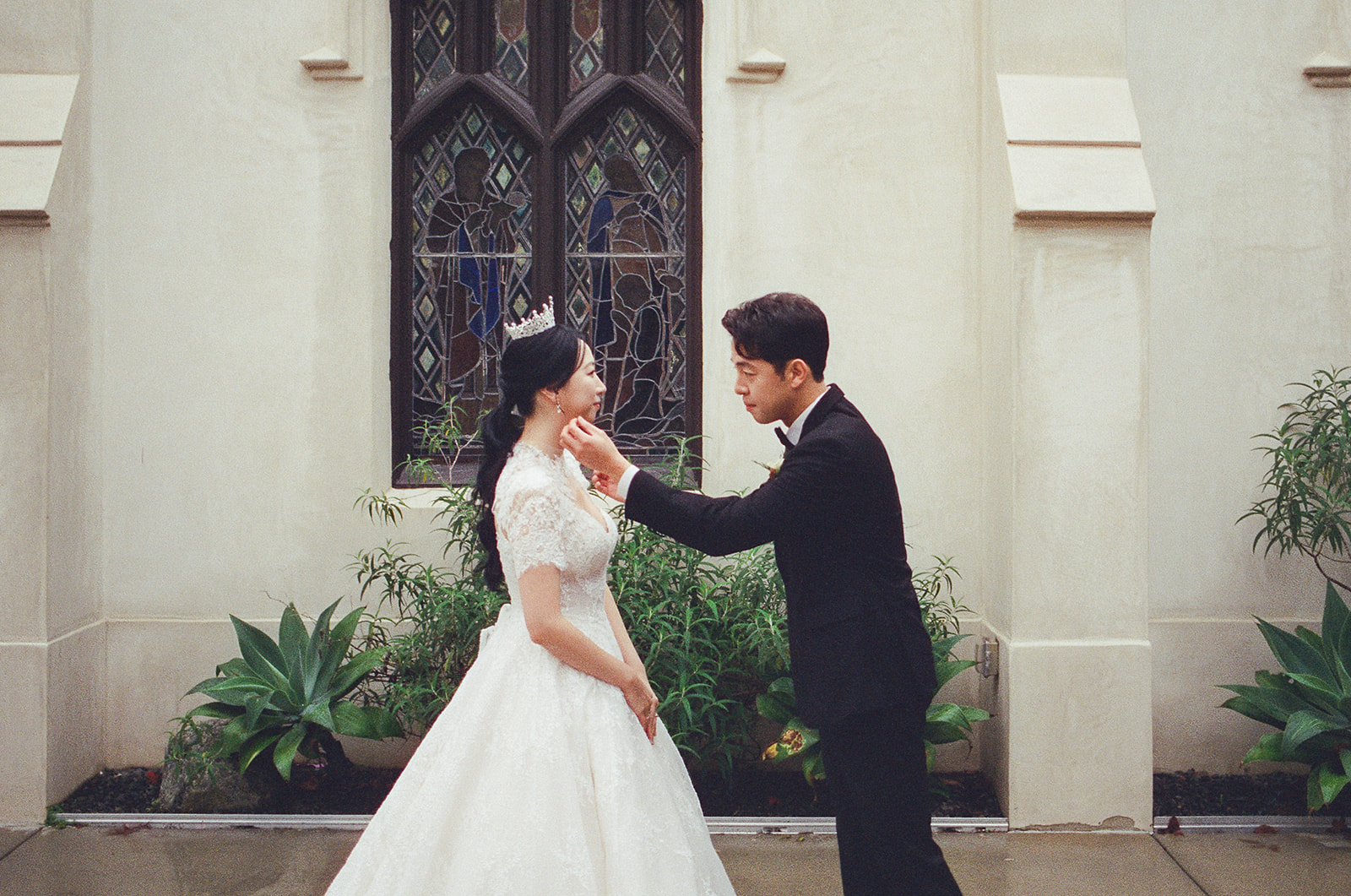 35mm film wedding photographer Los Angeles