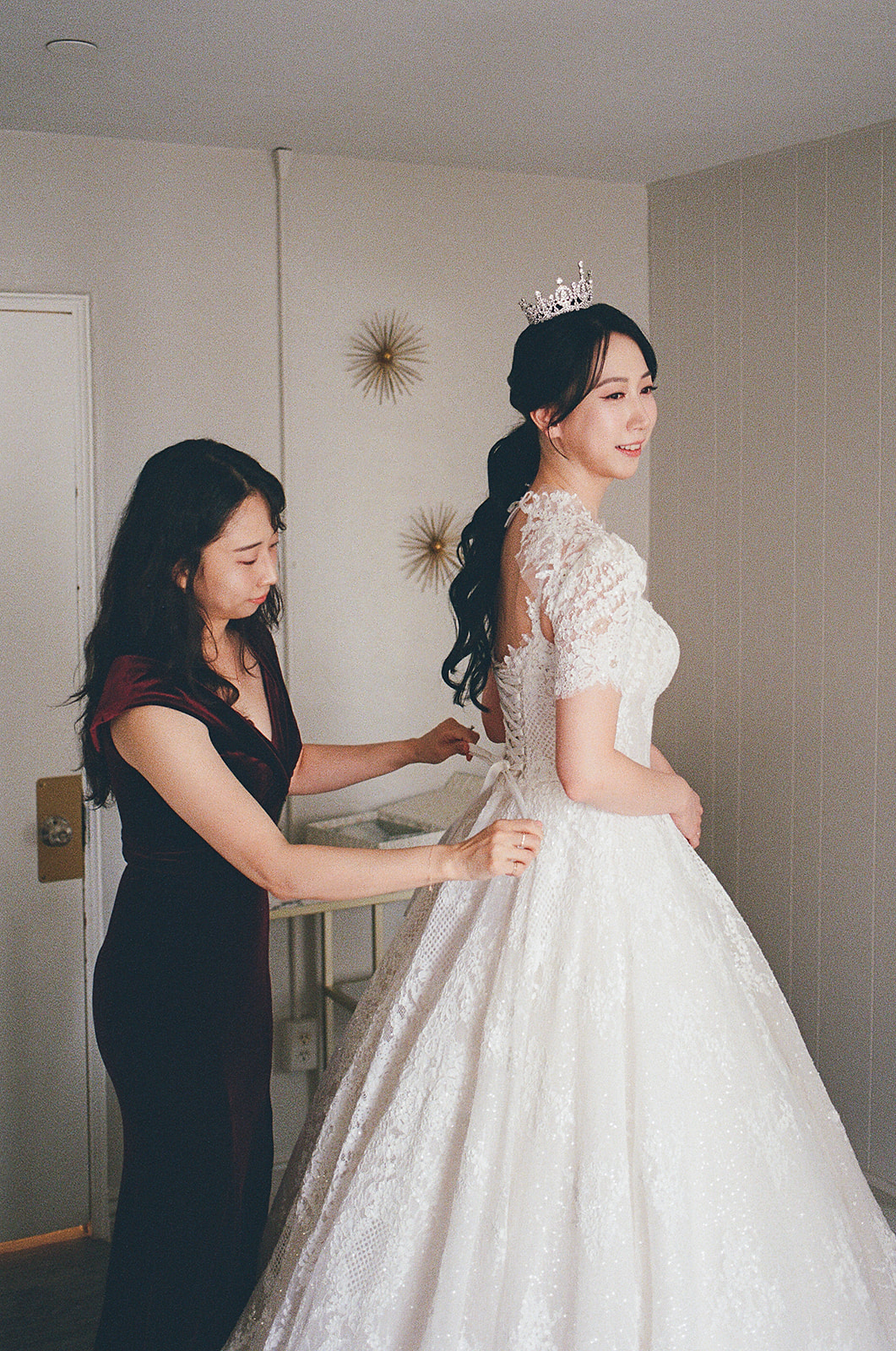 35mm film wedding photographer Los Angeles