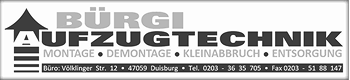 Logo Bürgi Aufzugstechnik