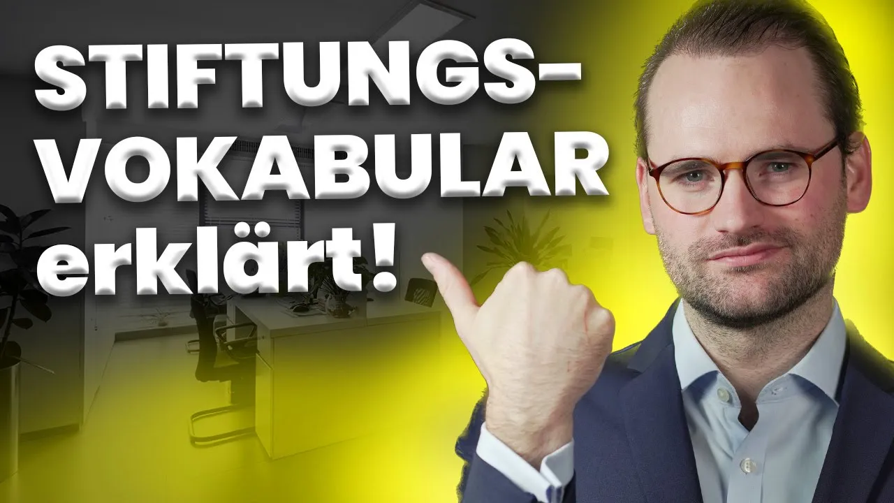 Stifter, Destinatär, Erbersatzsteuer: Die wichtigsten Stiftungsbegriffe einfach erklärt. Verstehen Sie die Welt der Familienstiftung. Jetzt lesen!