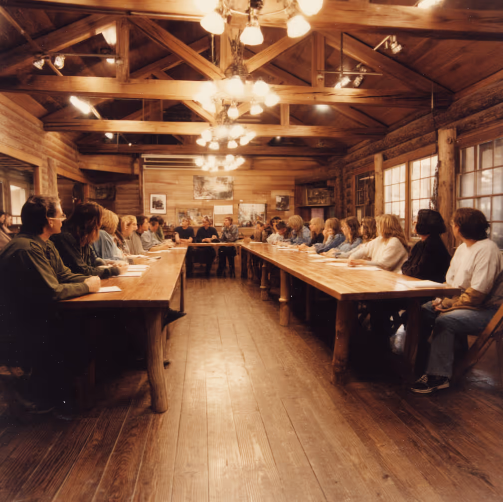 people in a meeting