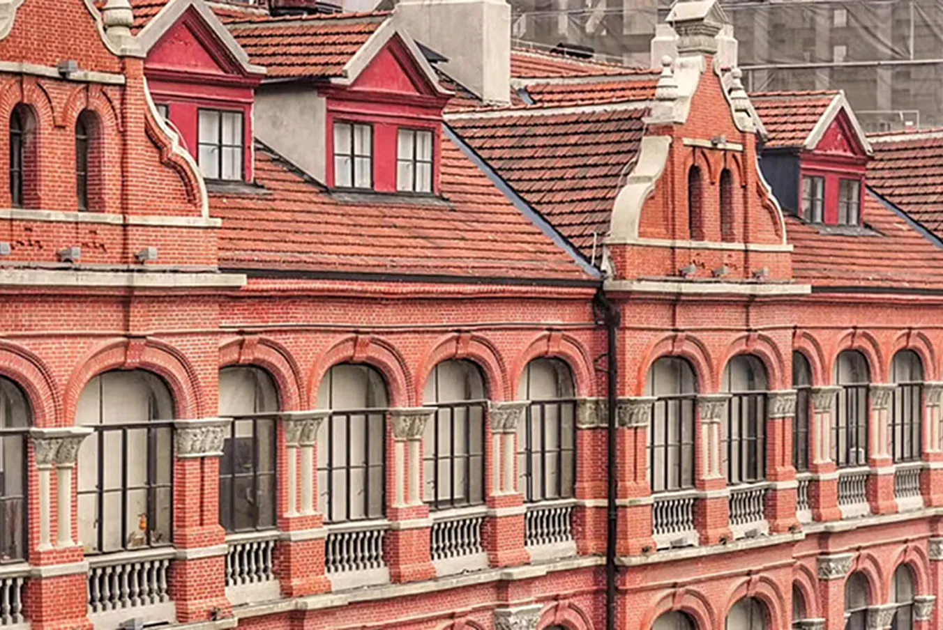 Roofs in Shanghai