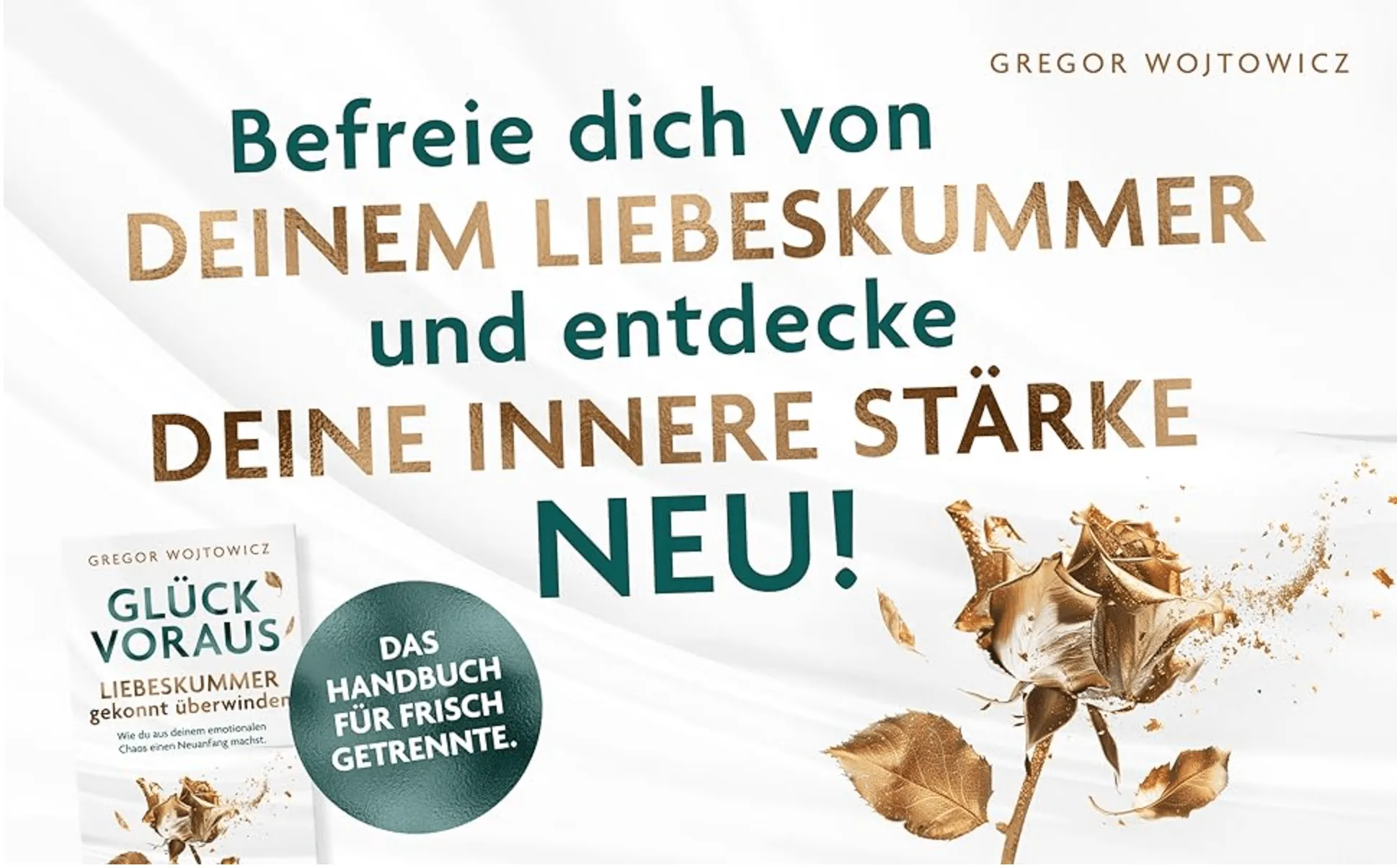 Buchcover Glück voraus Liebeskummer gekonnt überwinden