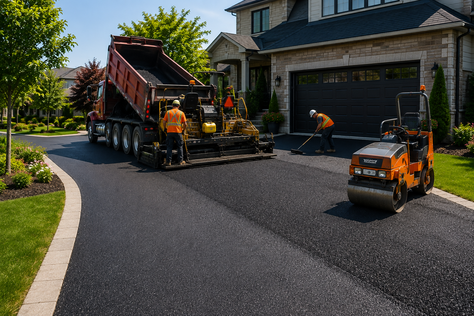 New Asphalt Driveway in Toronto